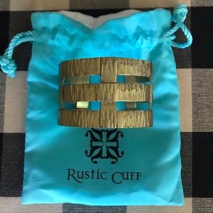 Gold Rustic Cuff